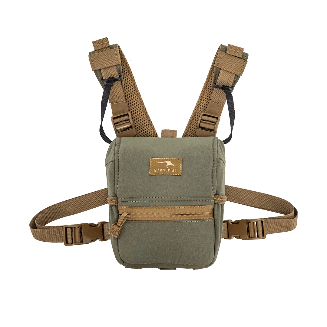 Marsupial Gear Enclosed Binocular Chest Pack