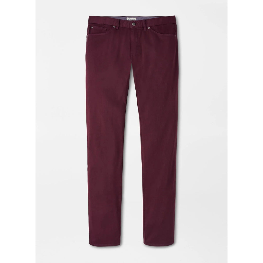 Peter Millar Ultimate Sateen Five Pocket Pant-Men's Clothing-Dark Bordeaux-32-Kevin's Fine Outdoor Gear & Apparel