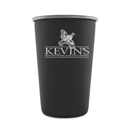 Kevin's Stainless Steel Pint Cup-Home/Giftware-Black-Kevin's Fine Outdoor Gear & Apparel
