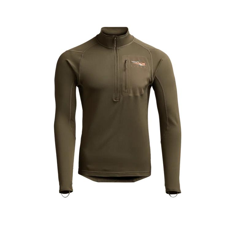 Sitka Core Midweight Zip-T-Men's Clothing-Pyrite-M-Kevin's Fine Outdoor Gear & Apparel
