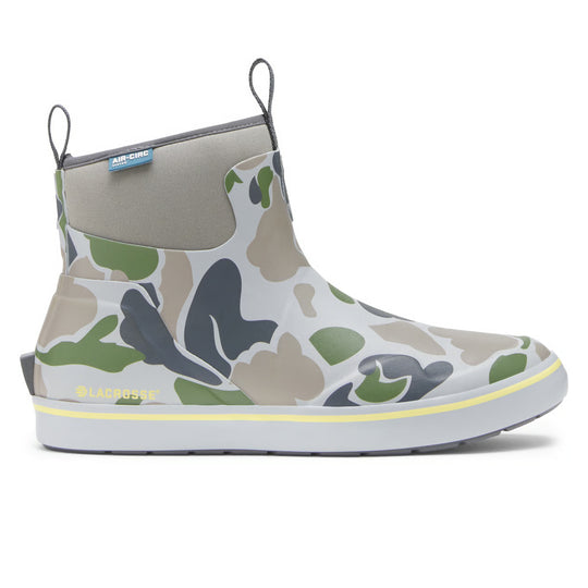 Lacrosse Men's 6" Alpha Deck Boot-Men's Footwear-Seagrass Duck Camo-7-M-Kevin's Fine Outdoor Gear & Apparel