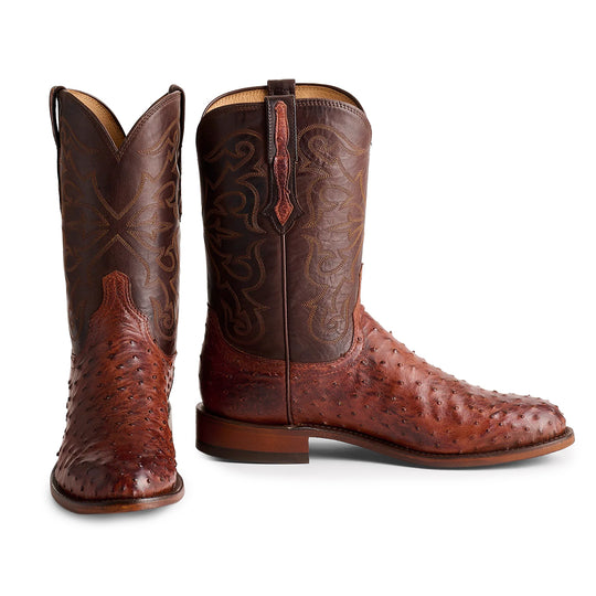 Lucchese Hudson Boot-Men's Footwear-Chocolate-9-D-Kevin's Fine Outdoor Gear & Apparel
