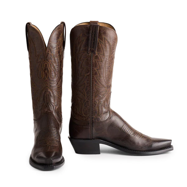 Lucchese Savannah Boot-Women's Footwear-Chocolate-7.5-B-Kevin's Fine Outdoor Gear & Apparel