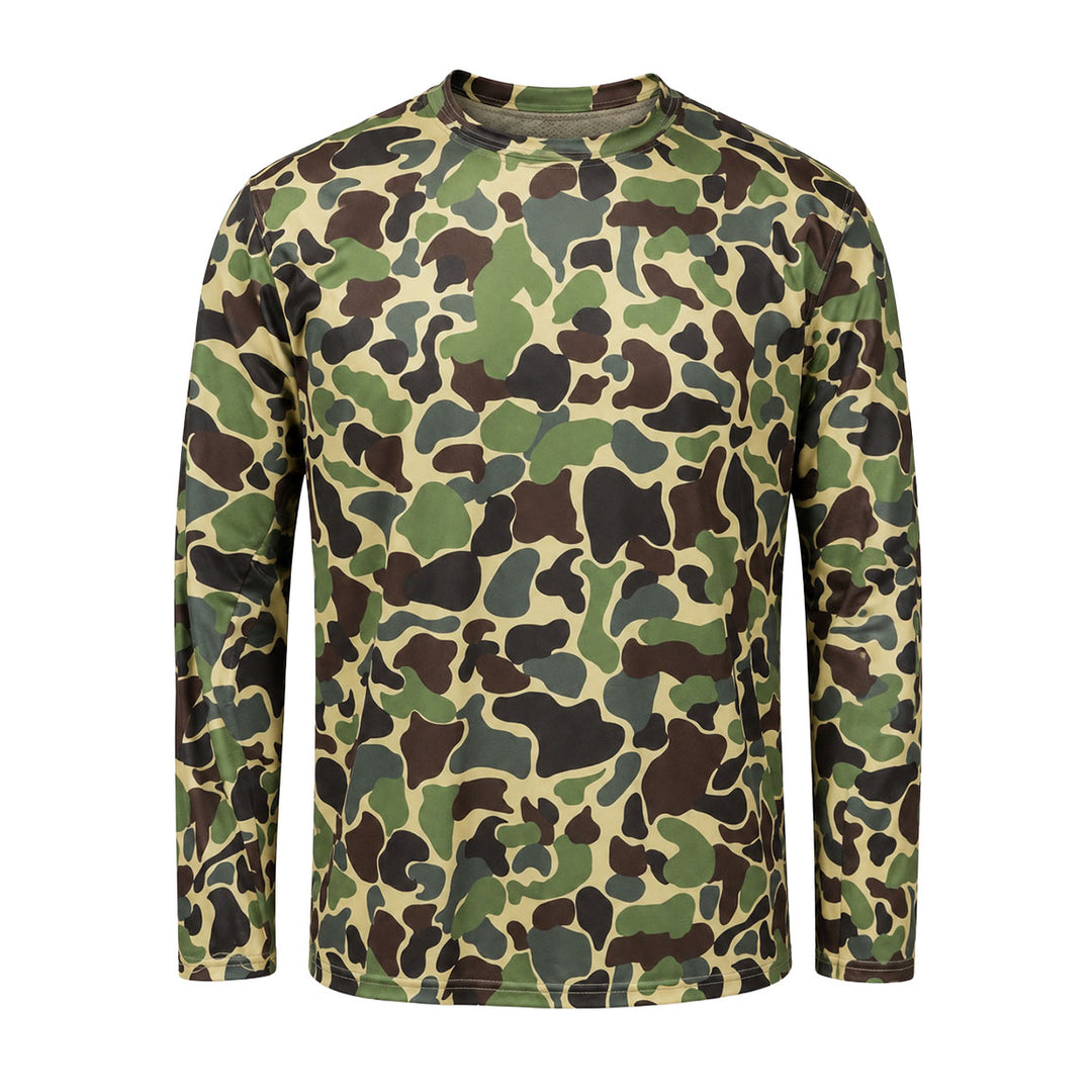 Kevin's Camo Langarm-Performance-T-Shirt