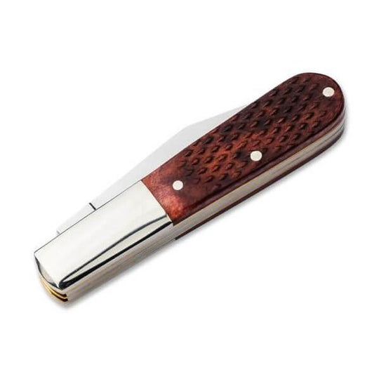 Boker Checkered Bone Barlow Knife-Knives & Tools-Kevin's Fine Outdoor Gear & Apparel
