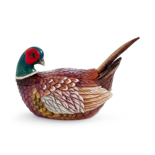 Spode Woodland Pheasant Gravy Boat