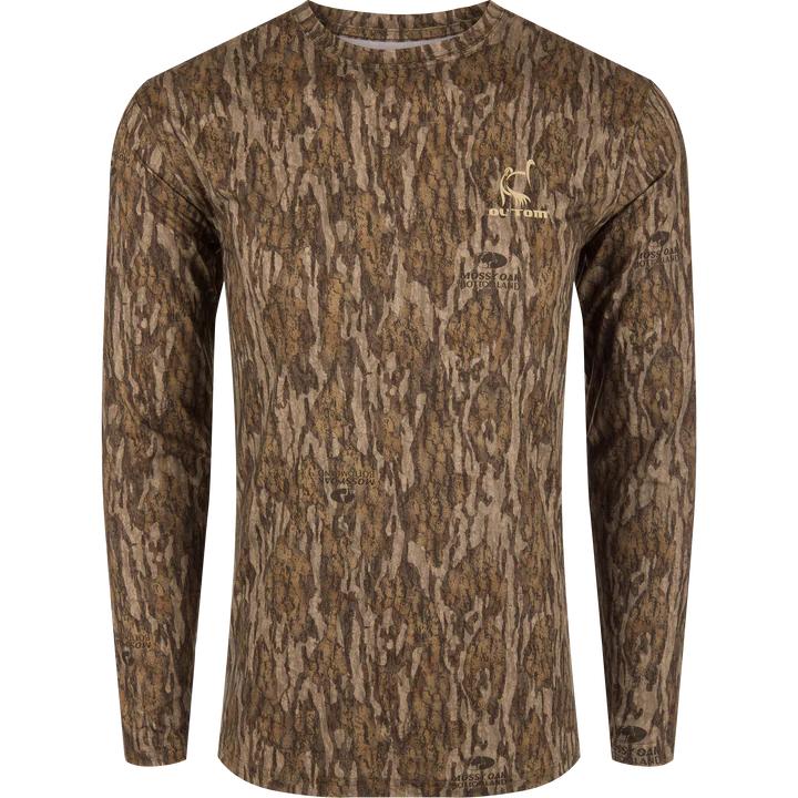 Ol' Tom Performance Camo Long Sleeve Crew-Men's Clothing-Bottomland-S-Kevin's Fine Outdoor Gear & Apparel