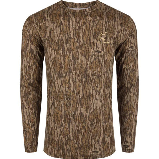 Ol' Tom Performance Camo Long Sleeve Crew-Men's Clothing-Bottomland-S-Kevin's Fine Outdoor Gear & Apparel