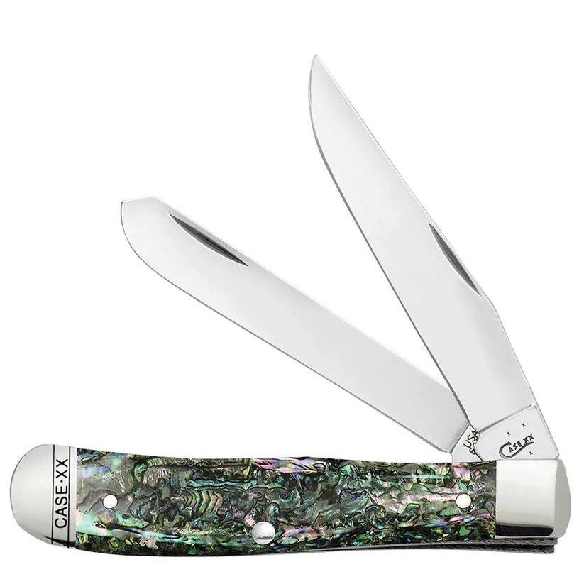Case Abalone Smooth Trapper Knife-Knives & Tools-Kevin's Fine Outdoor Gear & Apparel
