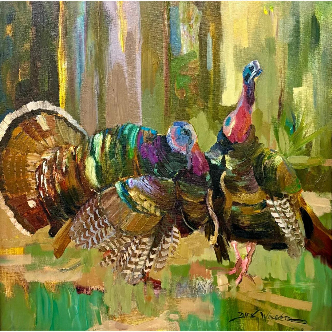 Dirk Walker "Struttin" Giclee Print-Home/Giftware-Kevin's Fine Outdoor Gear & Apparel