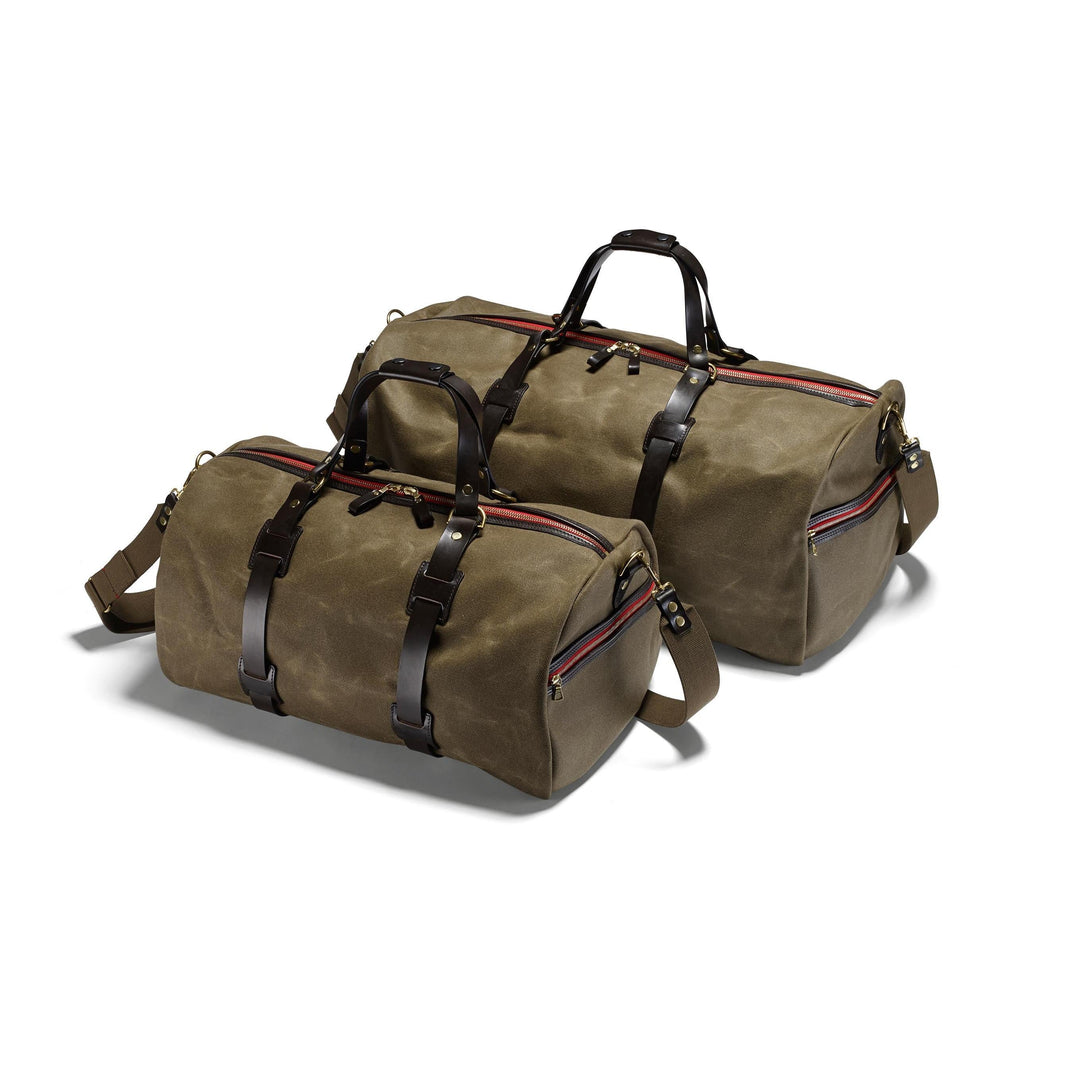 Vintage Canvas Duffle Holdall-Hunting/Outdoors-Olive-M-Kevin's Fine Outdoor Gear & Apparel