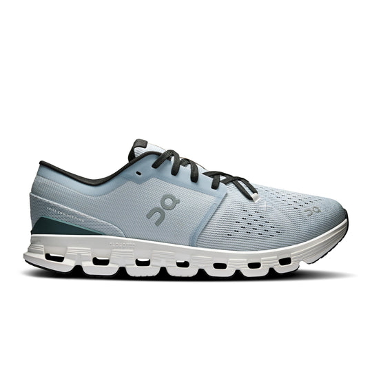 On Running Men's Cloud X 4 Shoes-Men's Footwear-Glacier | Stone-8-Kevin's Fine Outdoor Gear & Apparel