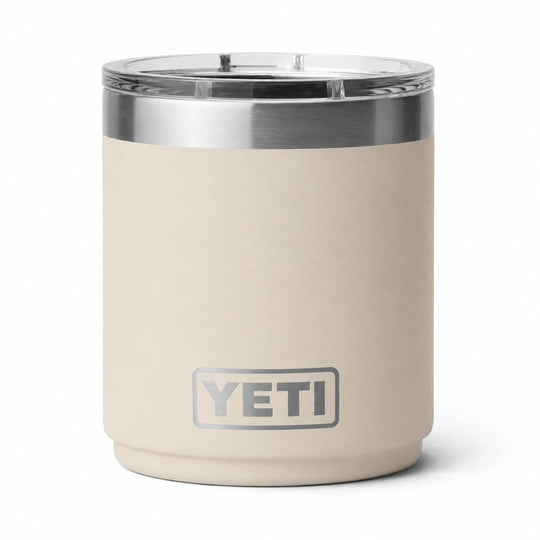 YETI Rambler 10 oz Lowball 2.0 with Durasip Ceramic Lining and MegaSlider Lid-Hunting/Outdoors-Cape Taupe-Kevin's Fine Outdoor Gear & Apparel