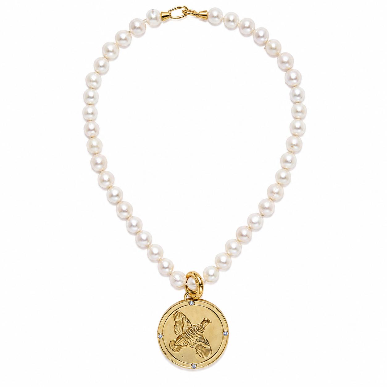 Kevin's Freshwater Pearl Pendant Necklace-Jewelry-Gold Quail-Kevin's Fine Outdoor Gear & Apparel