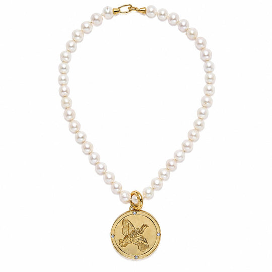 Kevin's Freshwater Pearl Pendant Necklace-Jewelry-Gold Quail-Kevin's Fine Outdoor Gear & Apparel