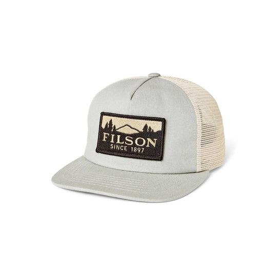 Filson Scenic Trucker Mesh Cap-Men's Accessories-Sage/Khaki-Kevin's Fine Outdoor Gear & Apparel