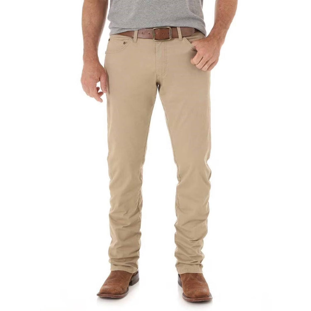 Wrangler 5 Pocket Pant-Men's Clothing-Fawn-30-30-Kevin's Fine Outdoor Gear & Apparel
