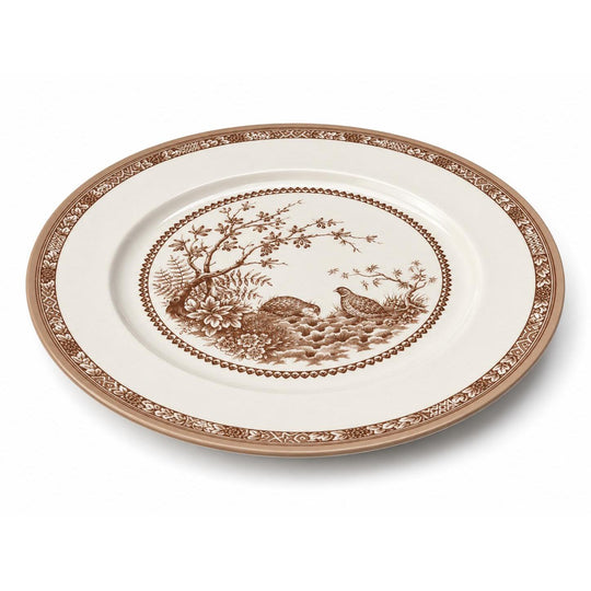 Quail China 12" Oval Platter