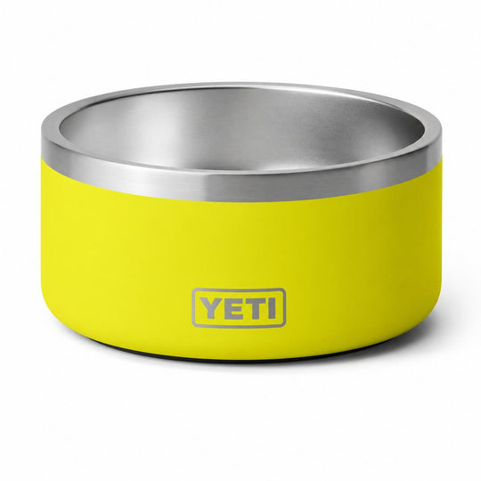 YETI Boomer 4 Dog Bowl-Pet Supply-Firefly Yellow-Kevin's Fine Outdoor Gear & Apparel
