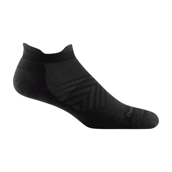 Darn Tough Men's Run No Show Tab Ultralight Running Sock-Footwear-BLACK-L-Kevin's Fine Outdoor Gear & Apparel