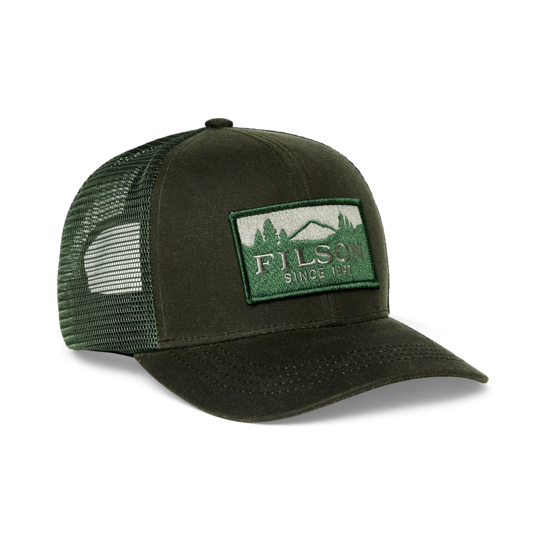 Filson Scenic Waxed Logger Mesh Cap