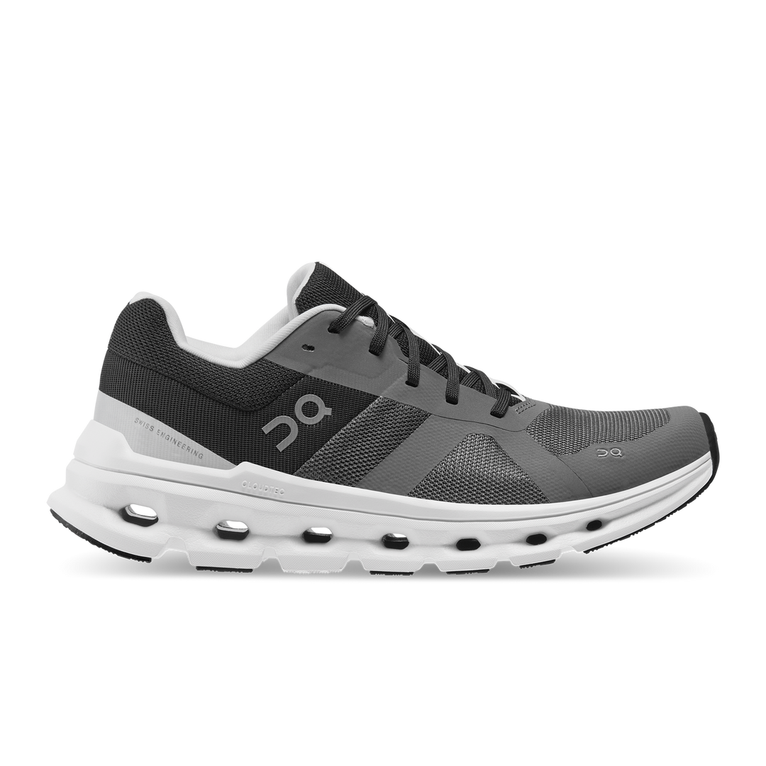 On Running Men's Cloudrunner Shoes-Footwear-Eclipse | Black-8-Kevin's Fine Outdoor Gear & Apparel