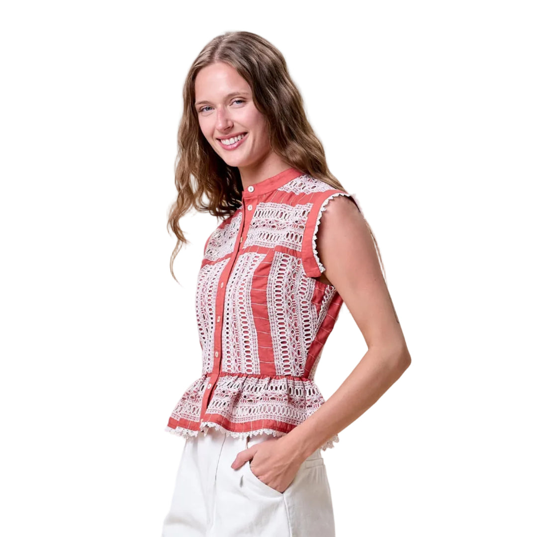 Cleobella Sienna Top-Women's Clothing-Paprika-XS-Kevin's Fine Outdoor Gear & Apparel