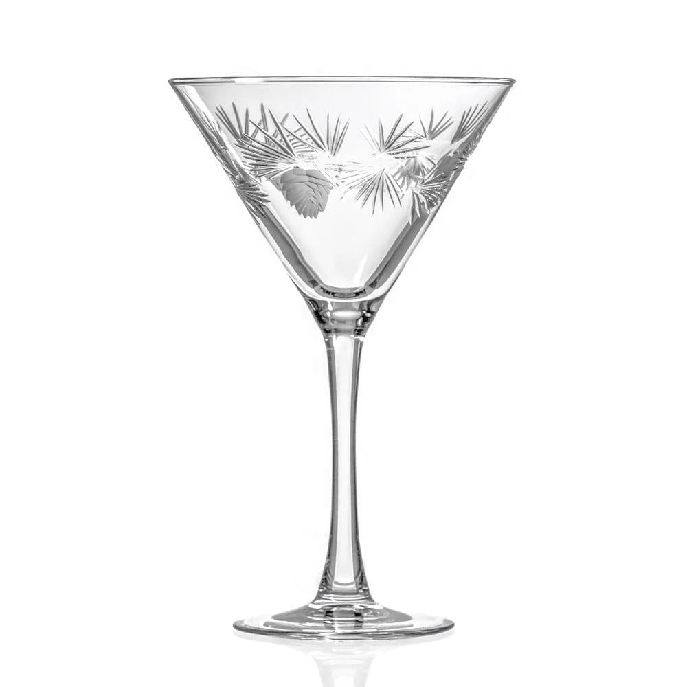 Pinecone Glassware - 10 oz Martini-Home/Giftware-Kevin's Fine Outdoor Gear & Apparel
