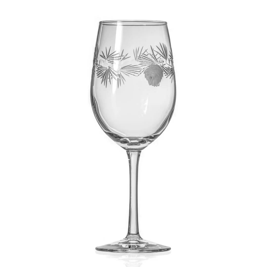 Pinecone Glassware - 12 oz Tulip Wine Glass-Home/Giftware-Kevin's Fine Outdoor Gear & Apparel