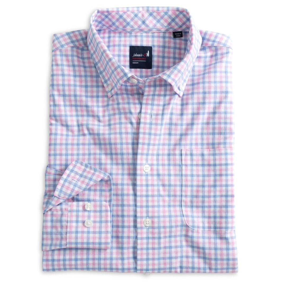 Johnnie-O Rylen Performance Button Up Shirt-Men's Clothing-Kevin's Fine Outdoor Gear & Apparel