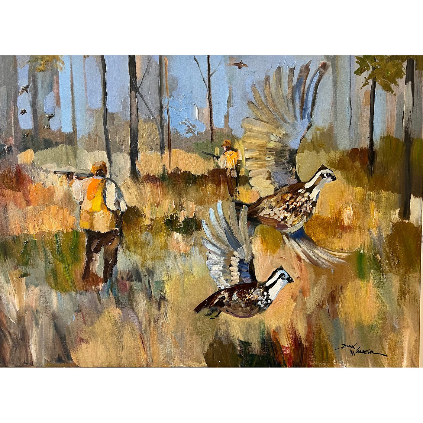 "The Old Back Door Trick Works Every Time" Painting by Dirk Walker-Home/Giftware-Kevin's Fine Outdoor Gear & Apparel