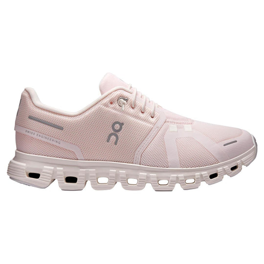 On Running Cloud 6 Women's Shoes-Women's Footwear-Salt | Gardenia-6-Kevin's Fine Outdoor Gear & Apparel