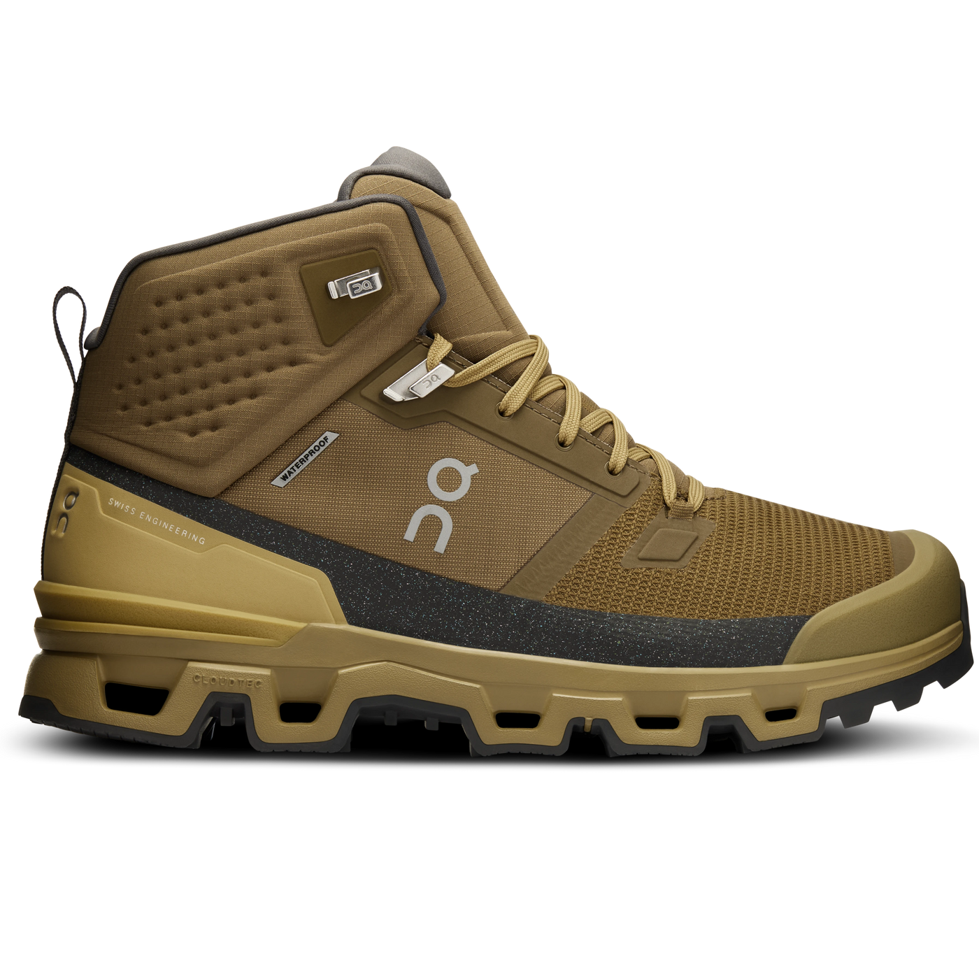 On Running Men's Cloudrock 2 Waterproof Hiking Boots-Footwear-Hunter | Safari-8-Kevin's Fine Outdoor Gear & Apparel