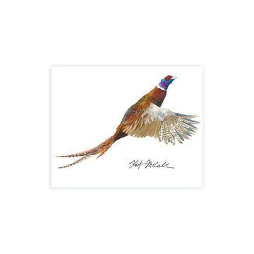 Kat McCall 8" x 10" Game Bird Prints-Home/Giftware-Pheasant in Flight-Kevin's Fine Outdoor Gear & Apparel