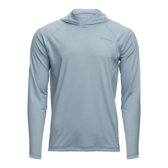 Simms Men's Challenger Solar Hoody-Men's Clothing-Steel Blue-M-Kevin's Fine Outdoor Gear & Apparel