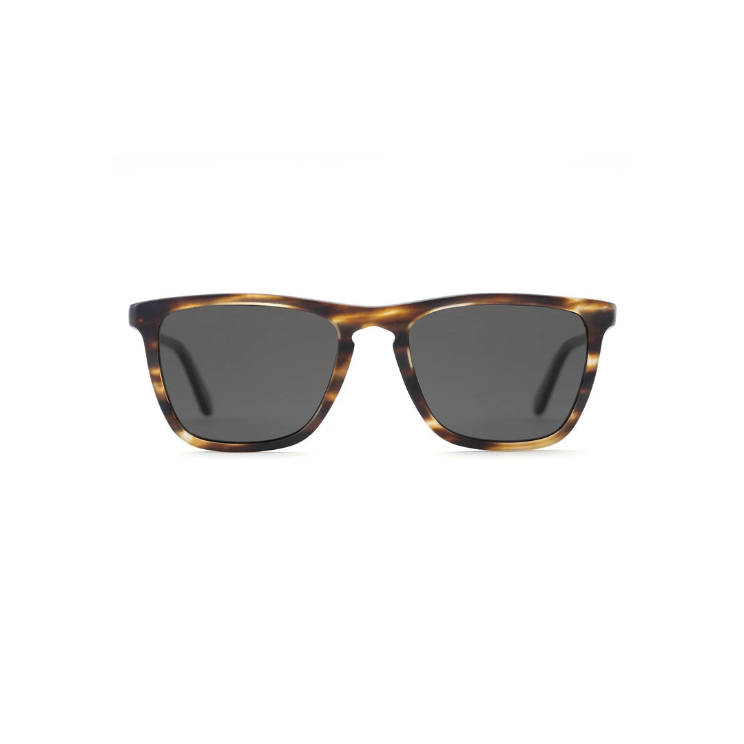 Krewe " Lafitte " Sunglasses-Sunglasses-Matte Oak + Matte Hunter Polarized-Grey (P)-Kevin's Fine Outdoor Gear & Apparel