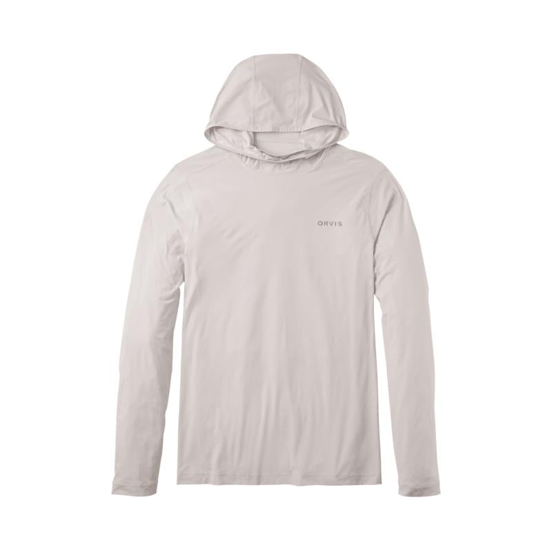 Orvis Sun Defense Long-Sleeve Hoodie-Men's Clothing-Light Gray-S-Kevin's Fine Outdoor Gear & Apparel