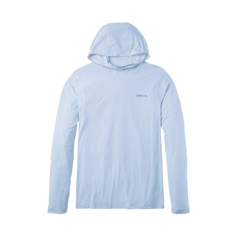Orvis Sun Defense Long-Sleeve Hoodie-Men's Clothing-Coastal Blue-S-Kevin's Fine Outdoor Gear & Apparel