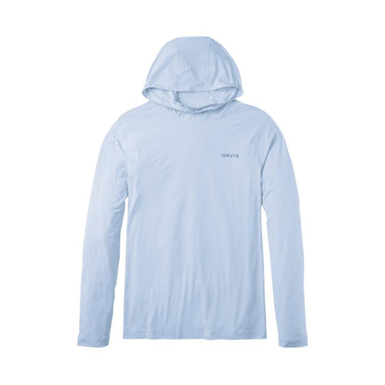 Orvis Sun Defense Long-Sleeve Hoodie-Men's Clothing-Coastal Blue-S-Kevin's Fine Outdoor Gear & Apparel