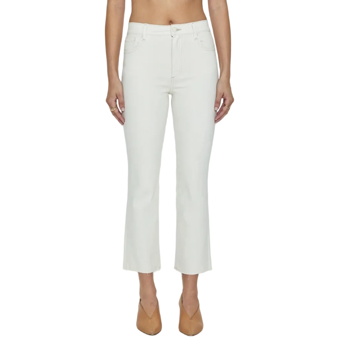 Pistola Women's Lennon High Rise Crop Boot Jeans-Women's Clothing-Sand Stone-24/00-Kevin's Fine Outdoor Gear & Apparel