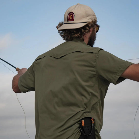Poncho The Sabine Western Short Sleeve Shirt-Men's Clothing-Kevin's Fine Outdoor Gear & Apparel