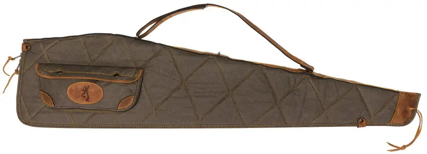 Browning Flex Lona Canvas/Leather Scoped Rifle Case