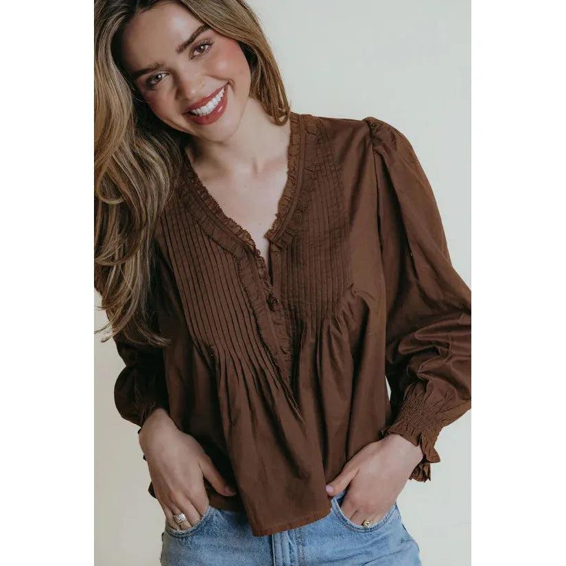 Laroque Cameron Top-Women's Clothing-Mocha-XS-Kevin's Fine Outdoor Gear & Apparel
