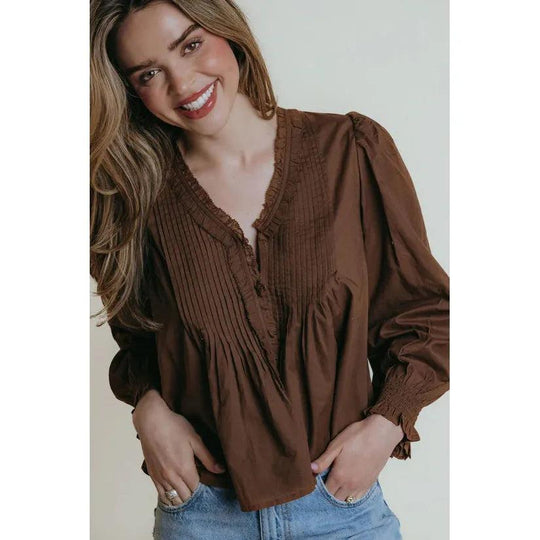 Laroque Cameron Top-Women's Clothing-Mocha-XS-Kevin's Fine Outdoor Gear & Apparel