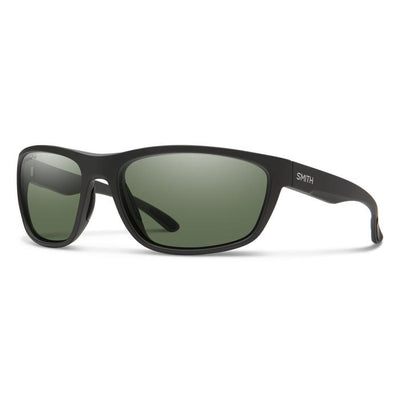 Smith Optics "Redding "Polarized Sunglasses-Sunglasses-MATTE BLACK-GREY GREEN-Kevin's Fine Outdoor Gear & Apparel