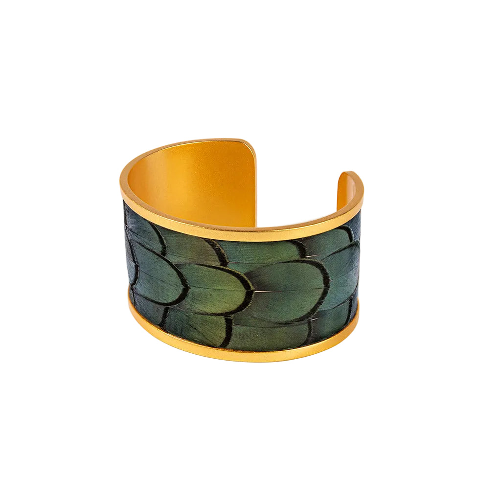 Brackish McKinney Pheasant Wide Cuff Bracelets-Jewelry-Kevin's Fine Outdoor Gear & Apparel