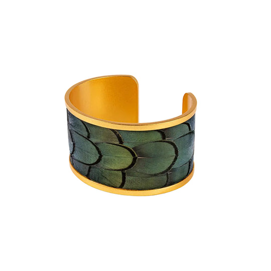 Brackish McKinney Pheasant Wide Cuff Bracelets-Jewelry-Kevin's Fine Outdoor Gear & Apparel