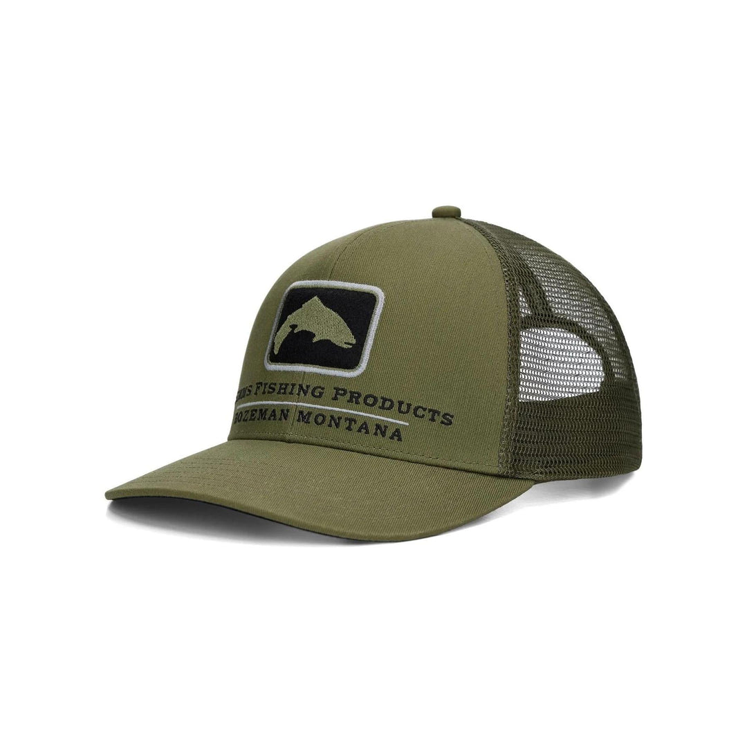 Simms Double Haul Icon Trucker-Men's Accessories-Loden-Kevin's Fine Outdoor Gear & Apparel