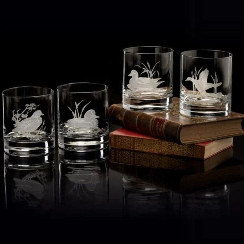 American Ducks Rock Old Fashioned Glass Set-Home/Giftware-Kevin's Fine Outdoor Gear & Apparel