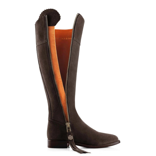 Fairfax & Favor Women's Regina Regular Calf Suede Boot-Women's Footwear-Kevin's Fine Outdoor Gear & Apparel